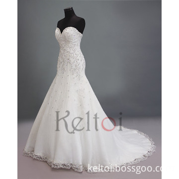 indian sweetheart neckline crystal beaded wedding gown dress sample pictures for fat bride